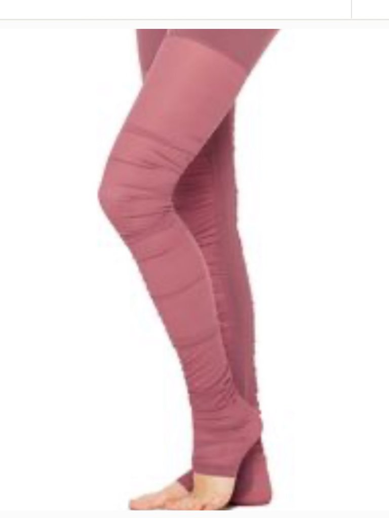 Alo Goddess Mesh Grenache Leggings Sz M
